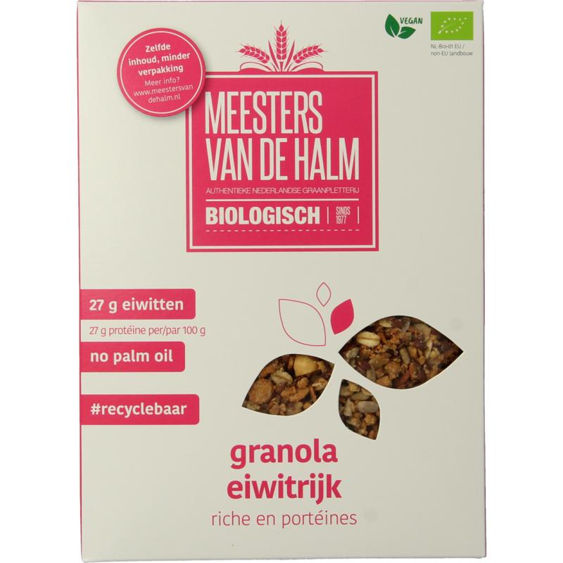 De Halm Granola Eiwitrijk Bio 350g