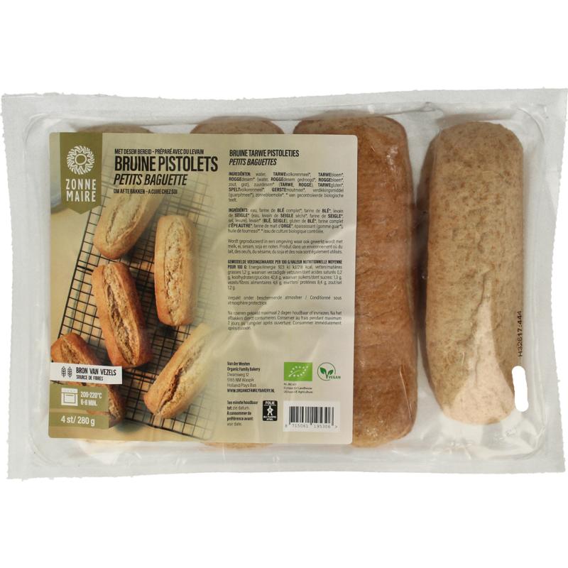Zonnemaire Pistolet Bruin Bio 280g