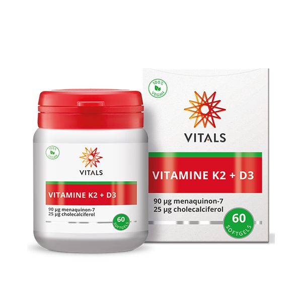 Vitals Vitamine K2 + D3 60sft