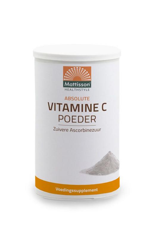 Mattisson Vitamine C Poeder Zuiver Ascorbinezuur 350g