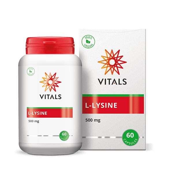 Vitals L-Lysine 500mg 60vc