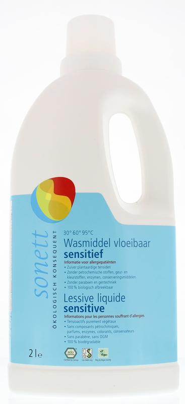 Sonett Wasmiddel Sensitief 2000ml