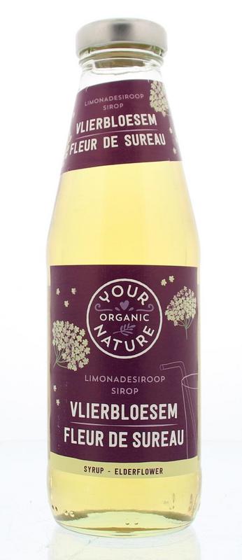 Your Organic Nature Limonadesiroop Vlierbloesem Bio 500ml