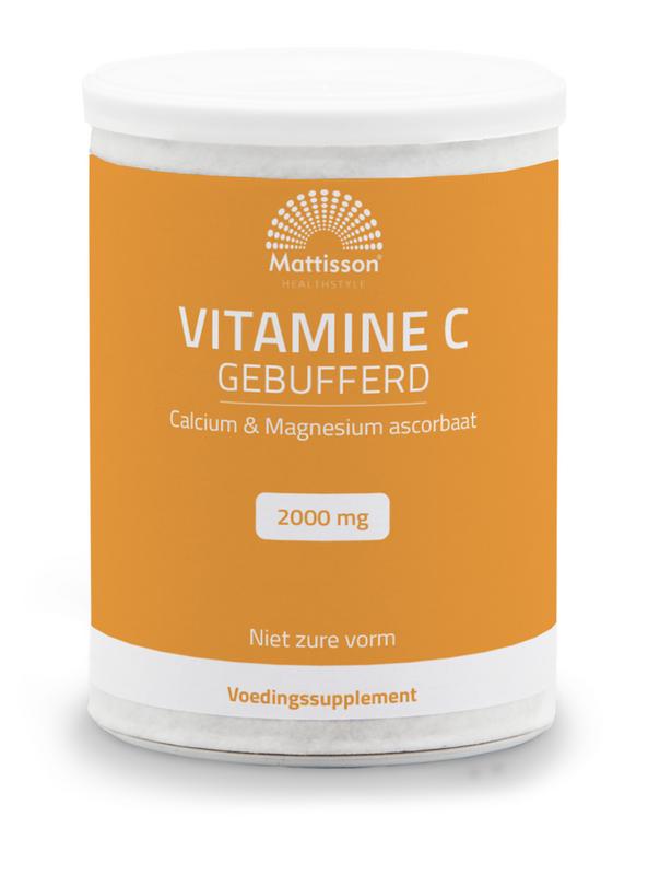 Mattisson Vitamine C Gebufferd Calcium & Magnesium Ascorbaat 250g