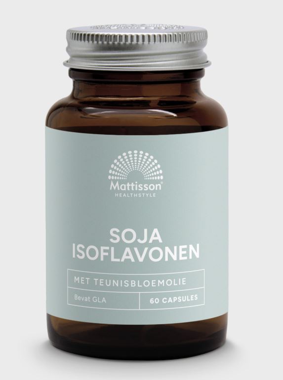 Mattisson Soja Isoflavonen Met Vitamine E & GLA 60ca