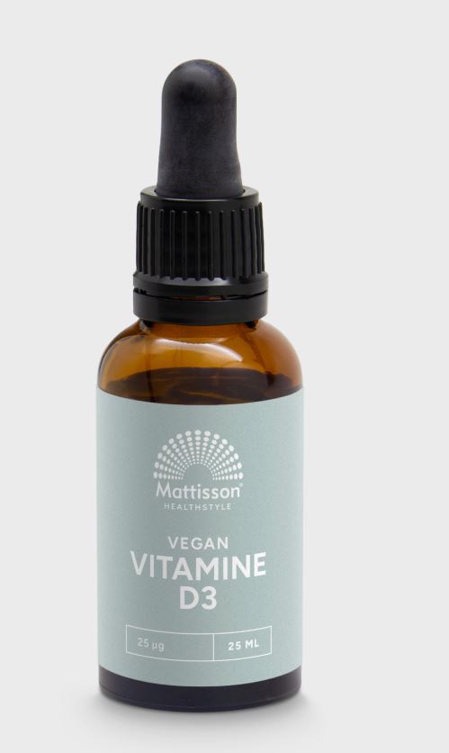 Mattisson Vegan Vitamine D3 25mcg 25ml