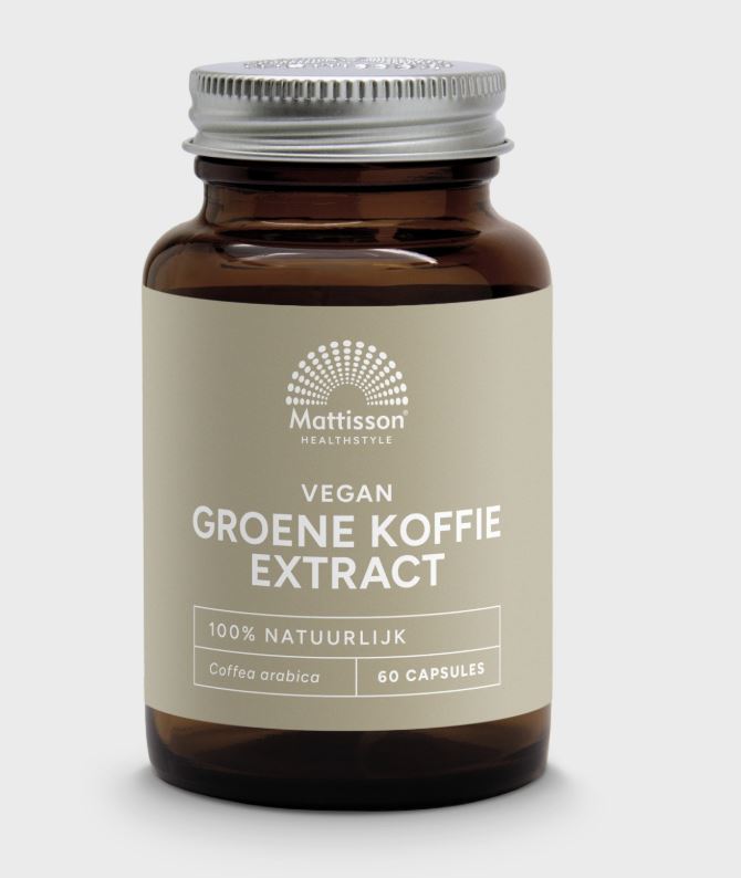 Mattisson Groene Koffiebonen Extract 500mg 60vc