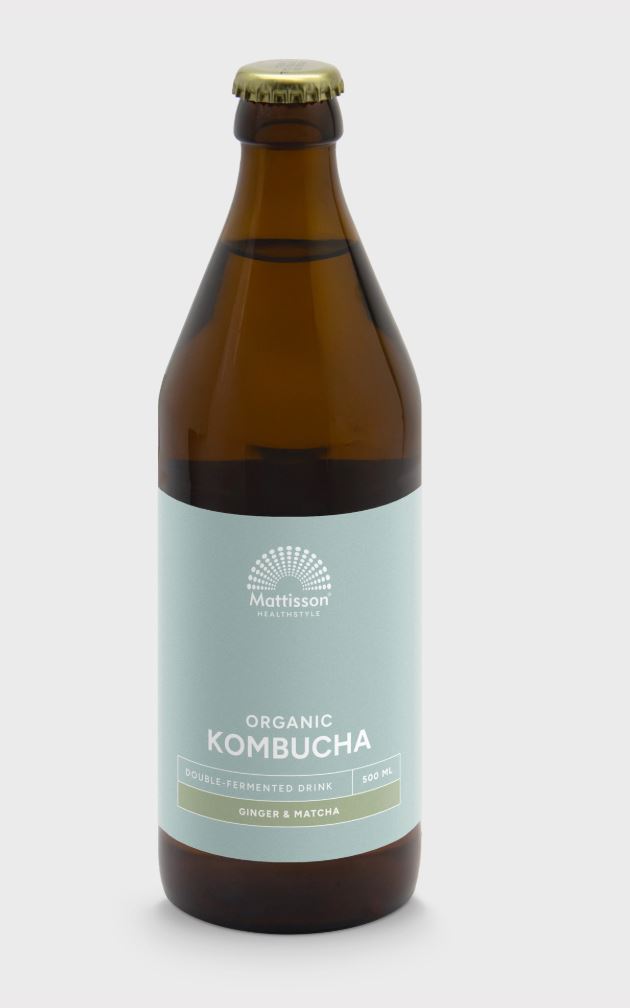 Mattisson Kombucha Gember & Matcha Bio 500ml