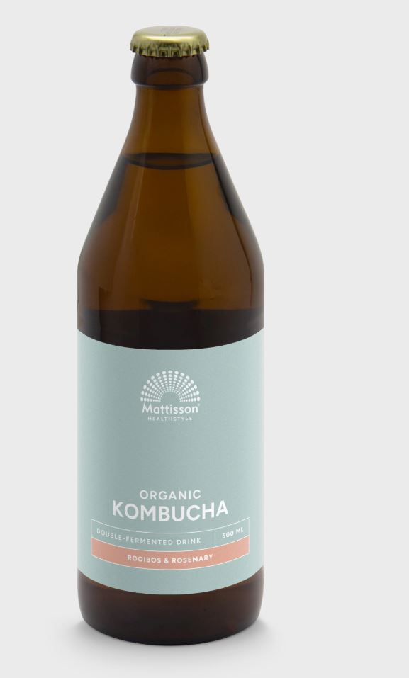 Mattisson Kombucha Rooibos & Rozemarijn Bio 500ml