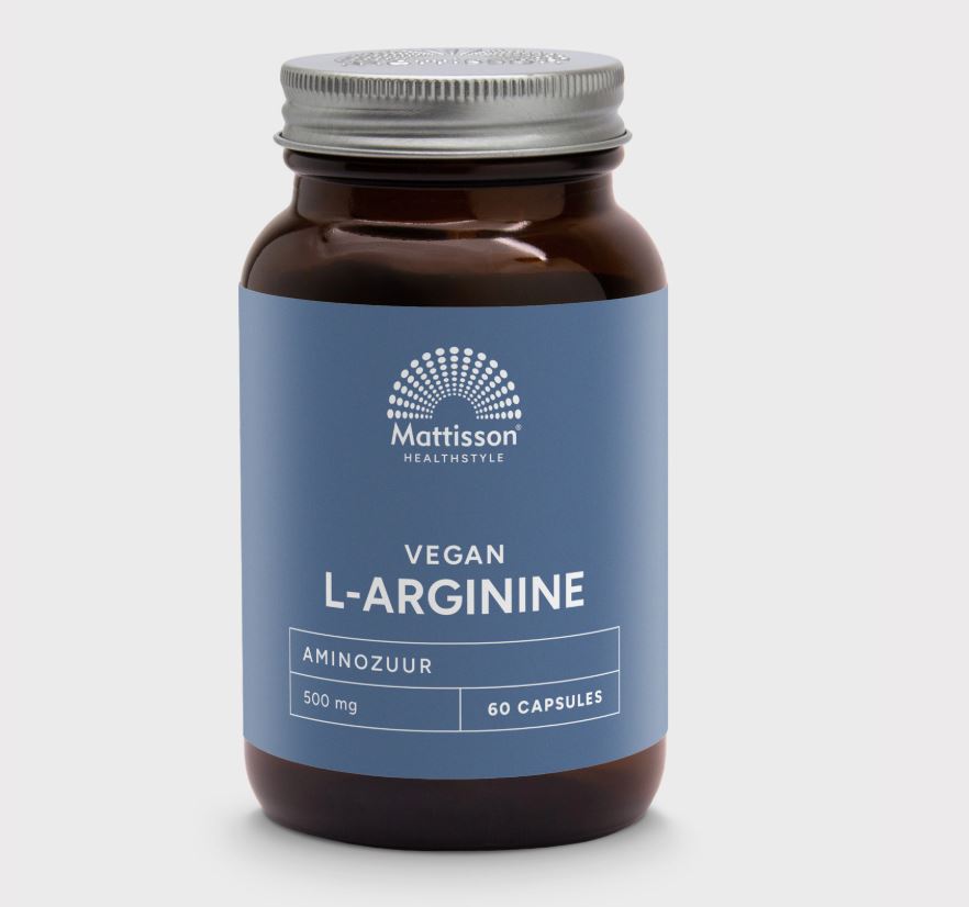 Mattisson L-Arginine 500mg 60vc
