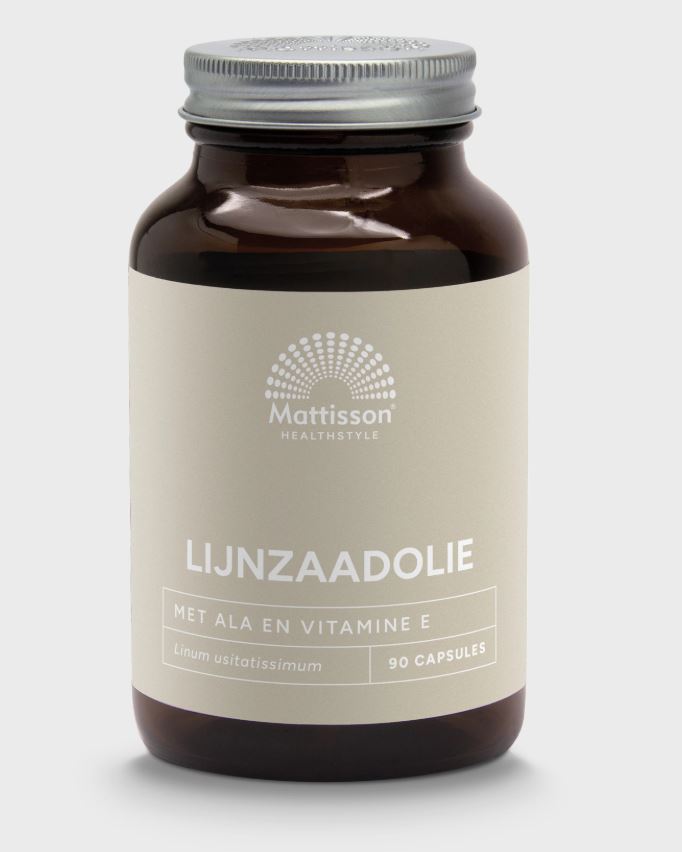 Mattisson Lijnzaadolie 1000mg 90ca