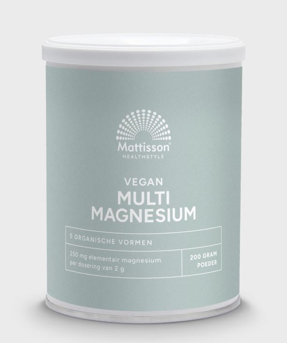 Mattisson Multi Magnesium Poeder 200g