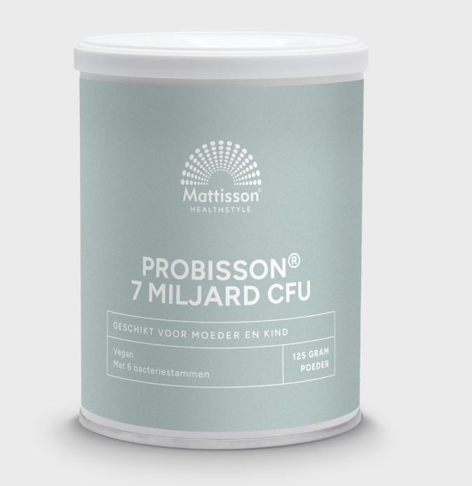 Mattisson Probisson Poeder 7 Miljard CFU  Moeder En Kind 125g