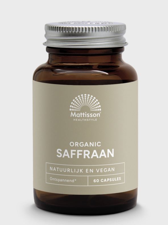 Mattisson Saffraan 30mg Bio 60vc
