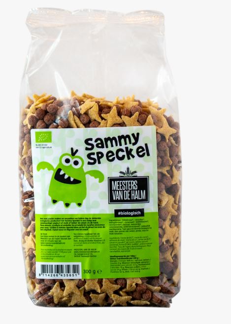 De Halm Mueslimonster Sammy Speckel Bio 300g