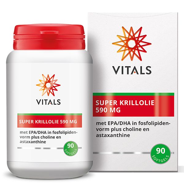 Vitals Super Krillolie 590mg 90sft