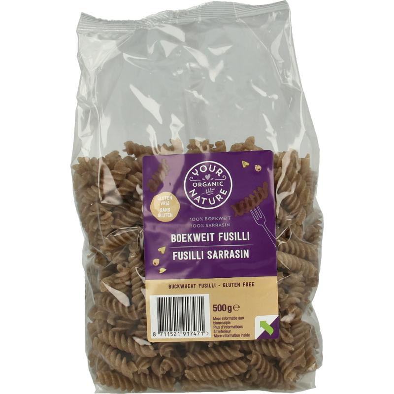Your Organic Nature Boekweit Fusilli Bio 500g