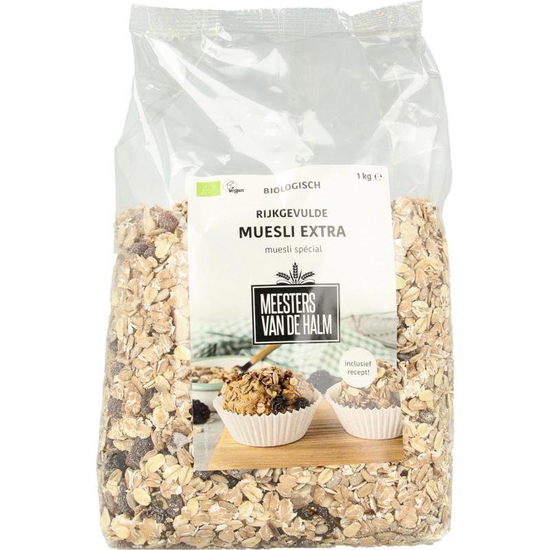 De Halm Muesli Extra Bio 1000g