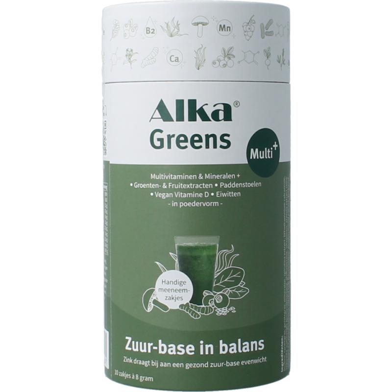 Alka Greens Multi+ 10 Sticks 80g