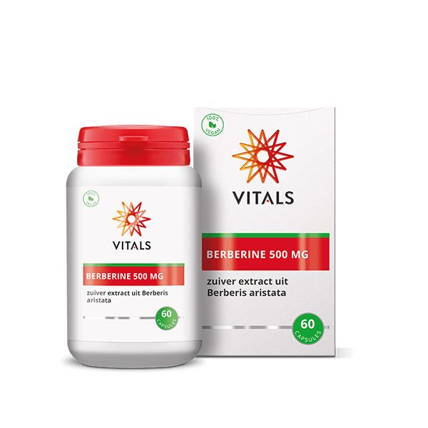 Vitals Berberine 500mg 60ca
