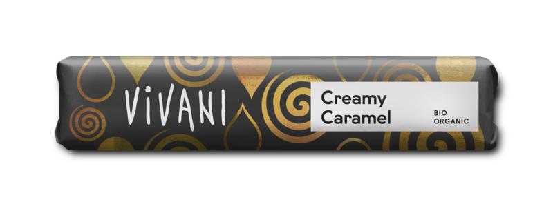 Vivani Chocolate To Go Creamy Caramel Bio 40g