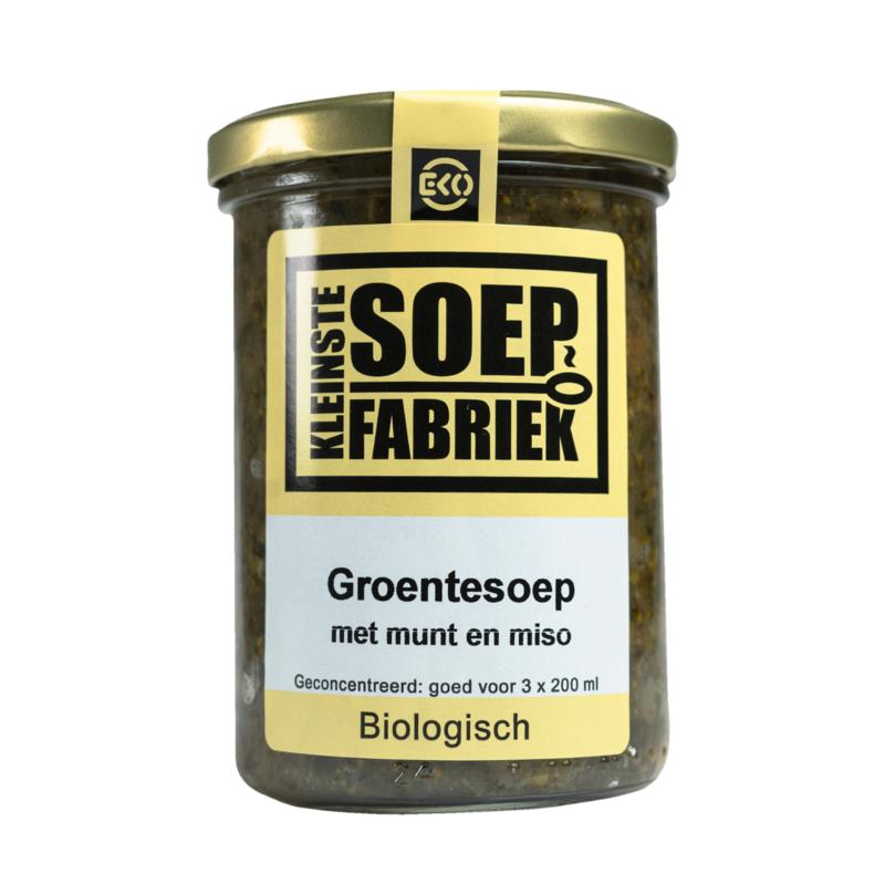 Kleinstesoepfabriek Groentesoep Met Munt En Miso Bio 400ml