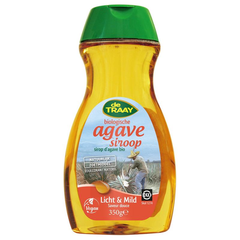 Traay Agavesiroop Licht & Mild Bio 350g