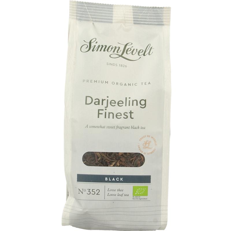 Simon Levelt Losse Thee Darjeeling Finest Bio 90g