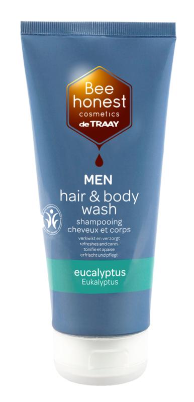 Traay Bee Honest Hair & Body Wash Men Eucalyptus  200ml