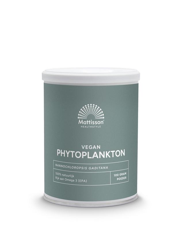 Mattisson Vegan Phytoplankton Nannochloropsis Poeder 100g