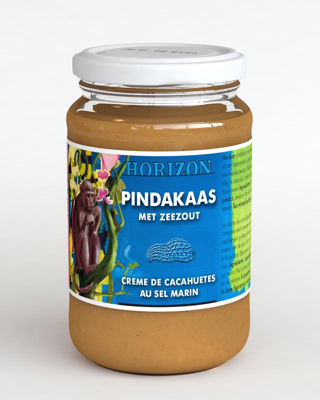Horizon Pindakaas Met Zeezout Bio 350g