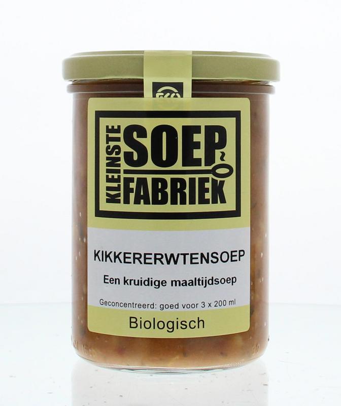 Kleinstesoepfabriek Kikkererwtensoep Bio 400ml