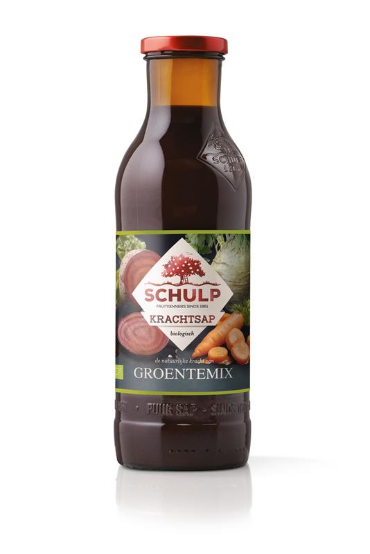 Schulp Krachtsap Groentemixsap Bio 750ml