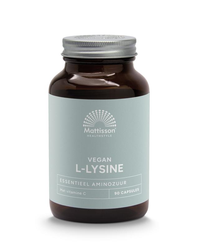 Mattisson L-Lysine+ Met Vitamine C 90vc