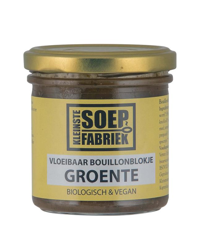 Kleinstesoepfabriek Vloeibaar bouillonblokje Groente Bio 150ml