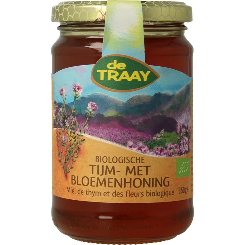 Traay Tijm- Met Bloemenhoning Bio 350g