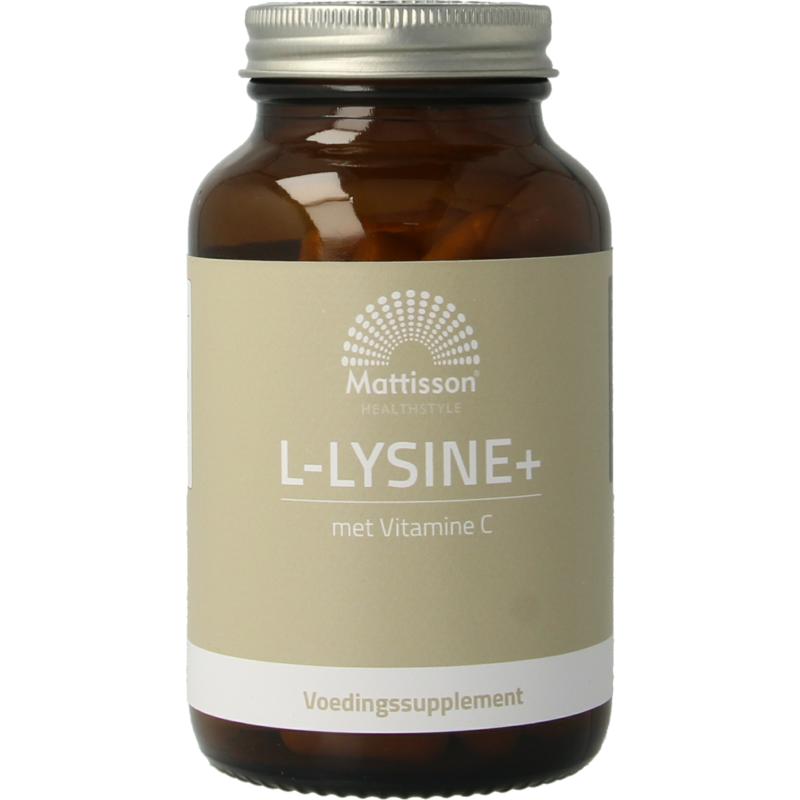 Mattisson L-Lysine+ Met Vitamine C 90vc