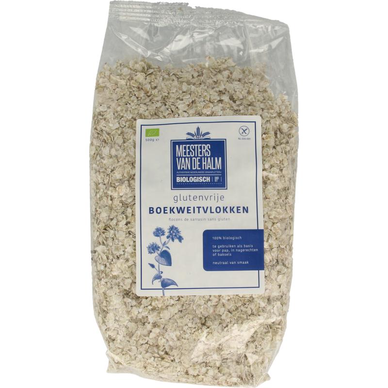 De Halm Boekweitvlokken Bio 500g