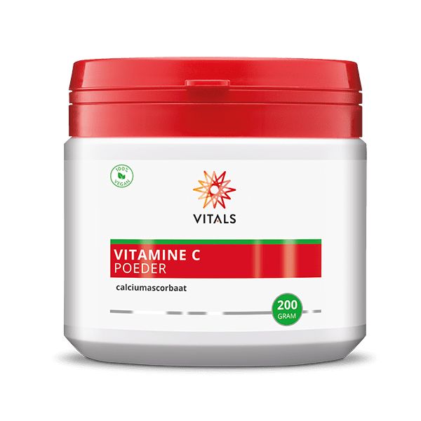 Vitals Vitamine C Poeder (Calciumascorbaat) 200g