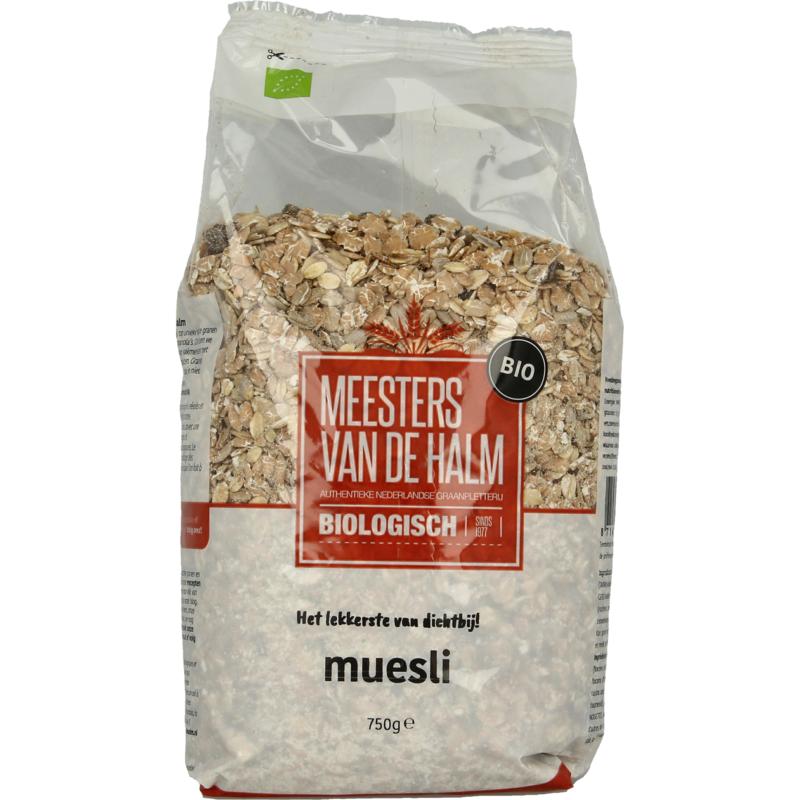 De Halm Muesli Bio 750g