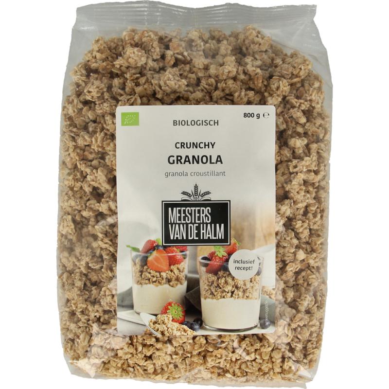De Halm Crunchy Granola Bio 800g