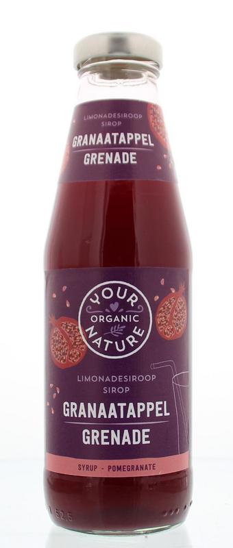 Your Organic Nature Limonadesiroop Granaatappel Bio 500ml