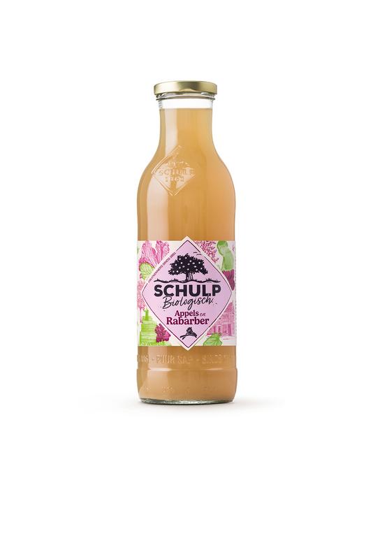 Schulp Appel & Rabarbersap Bio 750ml