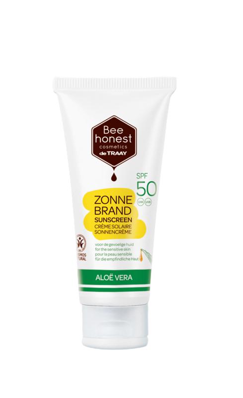 Traay Bee Honest Zonnebrand Aloë & Honing SPF50 100ml