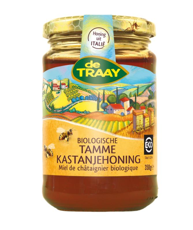 Traay Tamme Kastanjehoning Bio 350g
