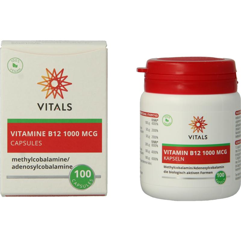Vitals Vitamine B12 1000mcg 100ca