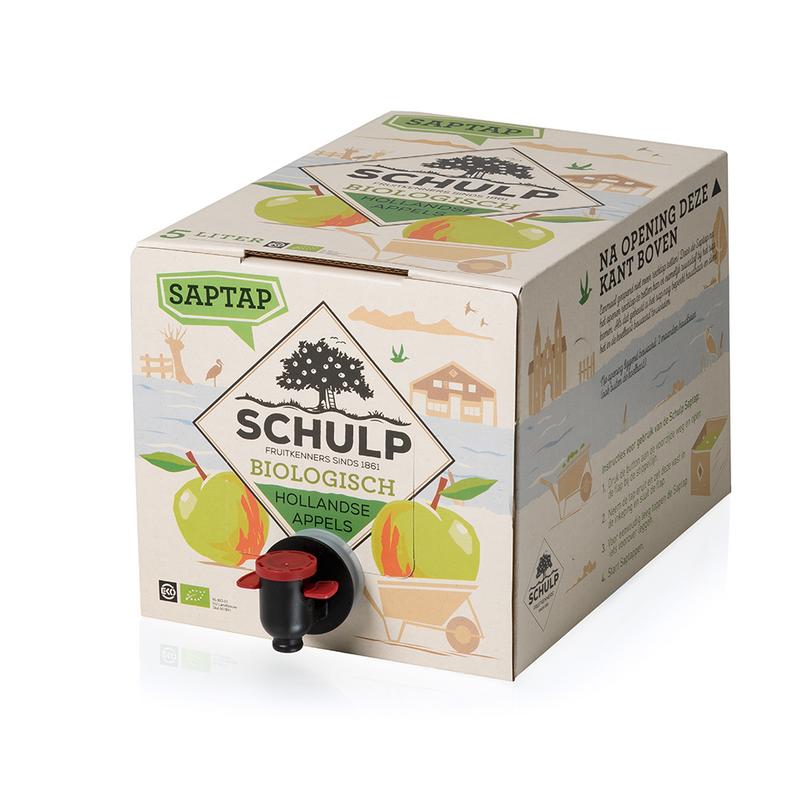 Schulp Saptap Appelsap Bio 5000ml