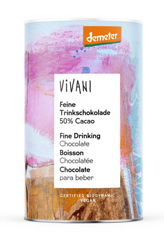 Vivani Hot Chocolate Drink 50% Biodynamisch 300g