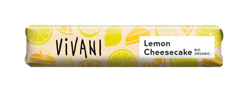 Vivani Chocolate To Go Lemon Cheesecake Bio 40g