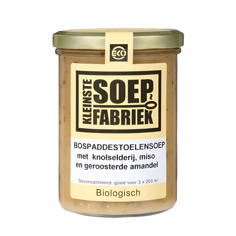 Kleinstesoepfabriek Bospaddenstoelsoep Bio 400ml